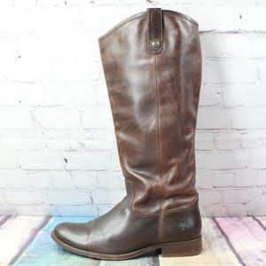 Frye Melissa Tall Riding Leather Boots Size 9.5 B